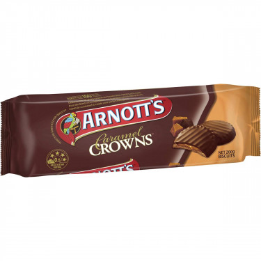 Biscoitos De Chocolate Arnott's Caramel Crowns