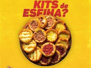 Kit 1 10 Esfihas Sortidas