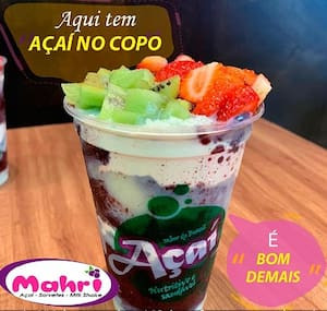 Açai No Copo Monte O Seu