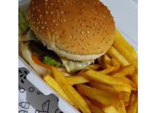 Hamburguer Artesanal De Carne De Costela Duplo