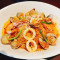 Hán Fēng Pào Cài Hǎi Xiān Yì Dà Lì Miàn Kimchi Seafood Spaghetti In Spicy Sauce