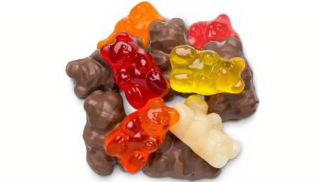 Milk Chocolate Covered Gummy Bears (Half-Pound)
