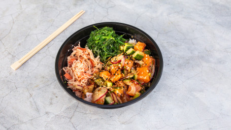 Aloha Poke Bowls (Infused Soya Sauce) (Gf)