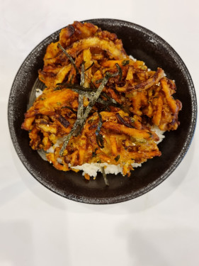 Yasai Kakiage Don (Vegan)