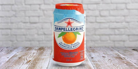 San Pellegrino Aranciata Rossa (Blood Orange) Can