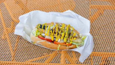 Snoopy Vegan Hotdog
