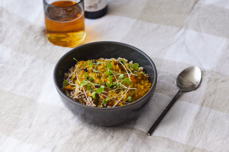 Sweet Potato Dahl With Lentils Buckwheat And Teff With Basmati Rice And Ancient Grains