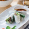 Beef with Betel Leaves Rice Paper Rolls