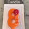Number #8 Candle