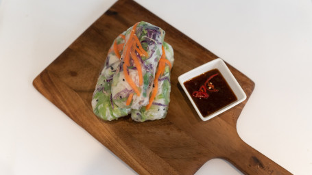 Crackling Pork Belly Rice Paper Roll