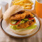 Wú Dí Shuāng Céng Kǎ La Bǎo Double Deep-Fried Chicken Burger