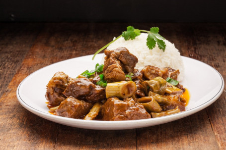 Sichuan Style Beef Brisket With Rice