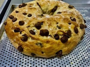 Pão De Minuto Com Gotas De Chocolate Unidade