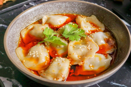 Dumplings In Chilli Oil (Beef/Pork/Vegetable/Lamb)