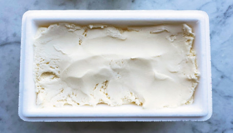 Takeaway Vanilla Ice Cream Tub