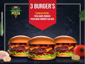 3 Pega Mais Burger