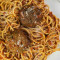 Meatball Parm With Spaghetti