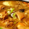 N07. Stewed Chicken Mushrooms Noodles No Spicy xiǎo jī dùn mó gū miàn