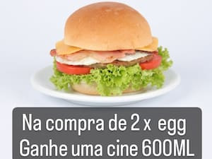 2 X Egg Grátis 1 Cini 600Ml