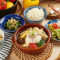 Yǎng Shēng Shān Yào Jī Ròu Wán Guō Wù Dìng Shí Meshed Japanese Yam With Chicken Meatballs Pot