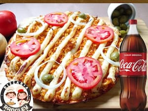 Pizza Frango G Coca Cola Original 1L