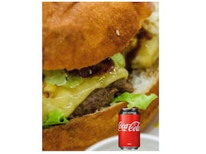 Careca Gourmet Clássico Bovino+ Coca Cola Sem Açúcar Lata 350Ml