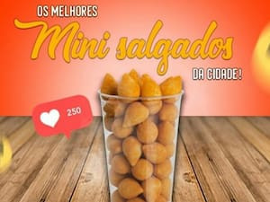 Mini Coxinhas 30Und