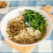 Gǔ Zǎo Sù Zào Bàn Miàn Traditional Tossed Noodles With Vegetarian Minced Pork