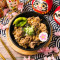 niú huā shòu xǐ fàn Sukiyaki Beef Flake Rice
