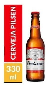 Cerveja Budwiser Long Neck 330 Ml