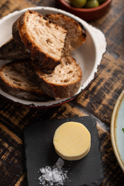 Sourdough Bread Basket, English Salted Buter