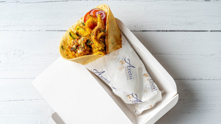 King Prawn And Calamari Souvlaki