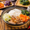 kǎo zhū xiǎo pái biàn dāng Grilled Pork Rib Rice Bento