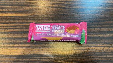 Tribe Triple Decker Bar Choc Raspberry