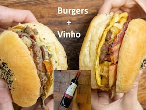 Combo 2 Burgers Vinho Promocional