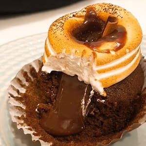 Cupcake Chocolate Quente