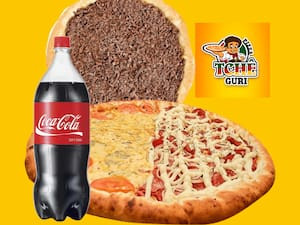 Combo Premium -1 Pizza (G) 1 Pizza (P) Coca-Cola 2L Grátis E Borda Cortesia
