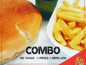 Cod.202 Combo Xis Promoção (Xis Frango Fritas Refri Lata Guarana)