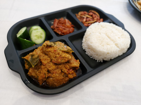 Nyonya Nasi Lemak Rendang Beef