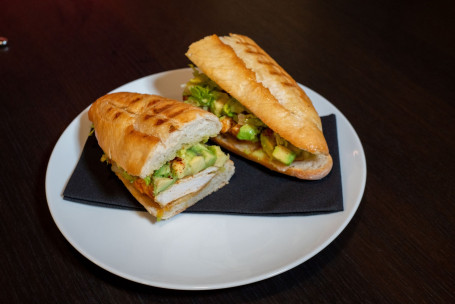 Focaccia With Buffalo Mozzarella, San Daniele, Tomato, Rocket Mayonnaise