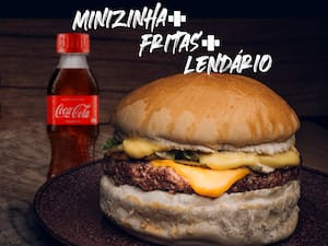 Combo Domingo 1 Lendário 1 Batata P 1 Bebida Coca Cola