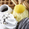 Kuí Guā Zi Zhī Má Bīng Qí Lín Sōng Bǐng Tào Cān Waffle With Sesame Ice Cream Set