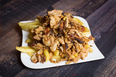 Chicken Shawarma And Fries
