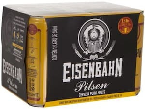 12 Un. Eisenbahn Latão 473Ml