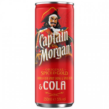 Captain Morgan Spiced Gold And Cola