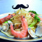 Nǎi Yóu Xiān Xiā Há Lí Yì Dà Lì Miàn Clam And Shrimp Pasta With Cream Sauce