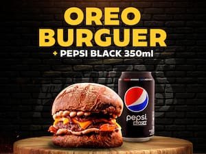 Oreo Burguer Pepsi Black 350Ml