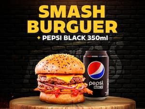 Smash Burguer Pepsi Black 350Ml