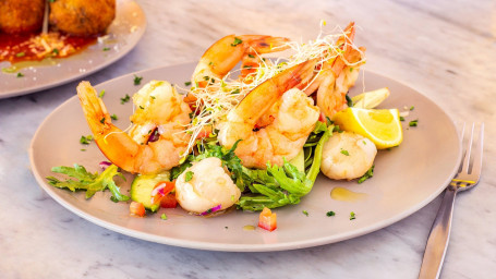 Summer Fresh Prawn Lychee Salad (Gf)