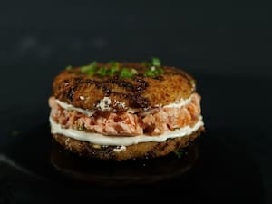 Burguer Sushi Salmão Grelhado